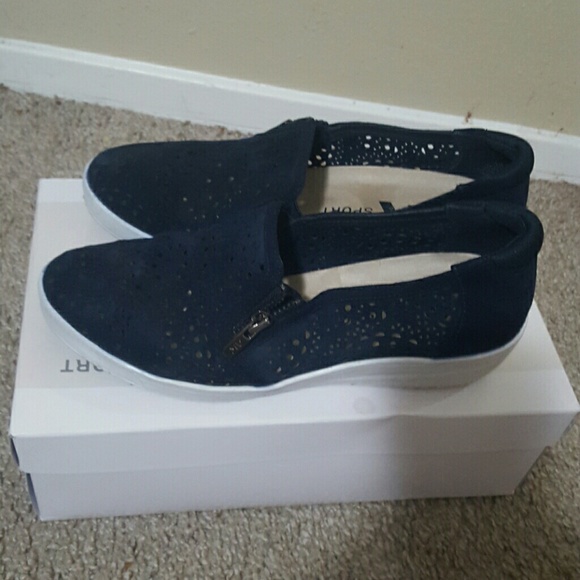 anne klein yvette slip on sneakers